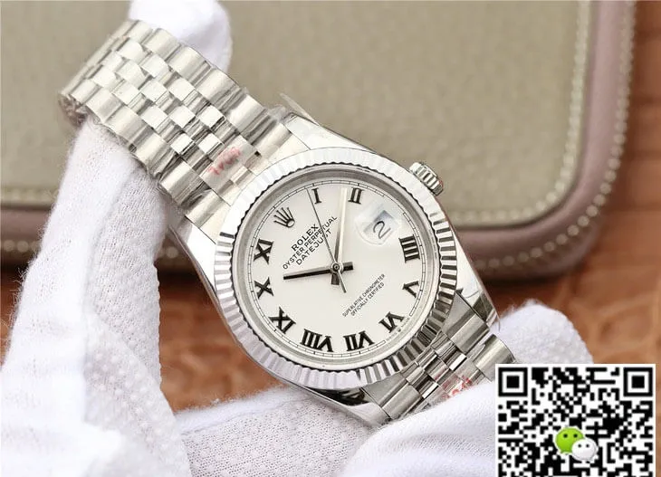Rolex Datejust M126234-0025 GM Factory 1:1 Best Edition Replica Watch Silver Stainless Steel