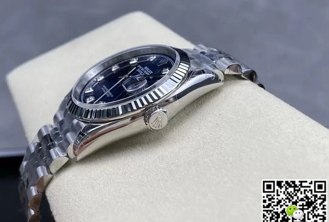 Rolex Datejust M126234-0037 36MM VS Factory 1:1 Best Edition Replica Watch Diamond Blue Dial