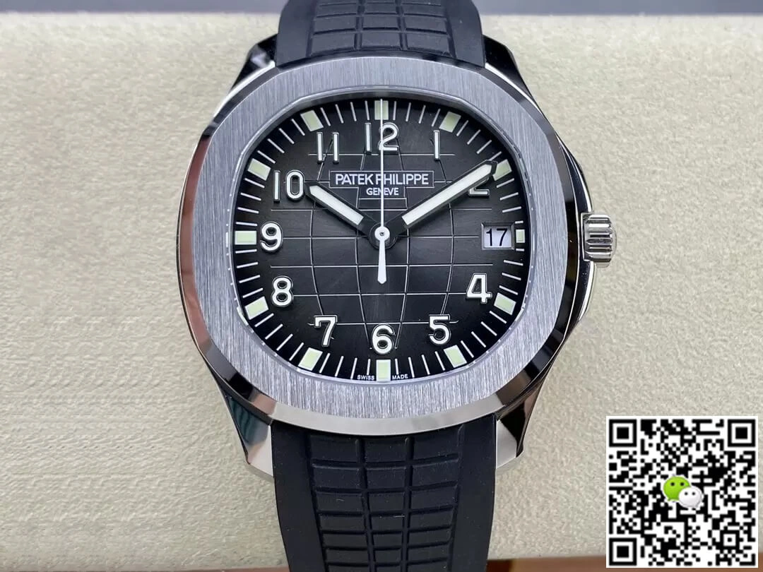 Patek Philippe Aquanaut 5167A-001 3K Factory 1:1 Best Edition Replica Watch V2 Version Stainless Steel