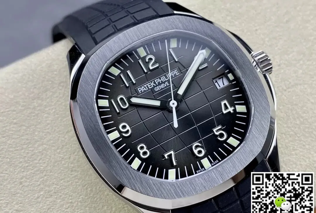 Patek Philippe Aquanaut 5167A-001 3K Factory 1:1 Best Edition Replica Watch V2 Version Stainless Steel