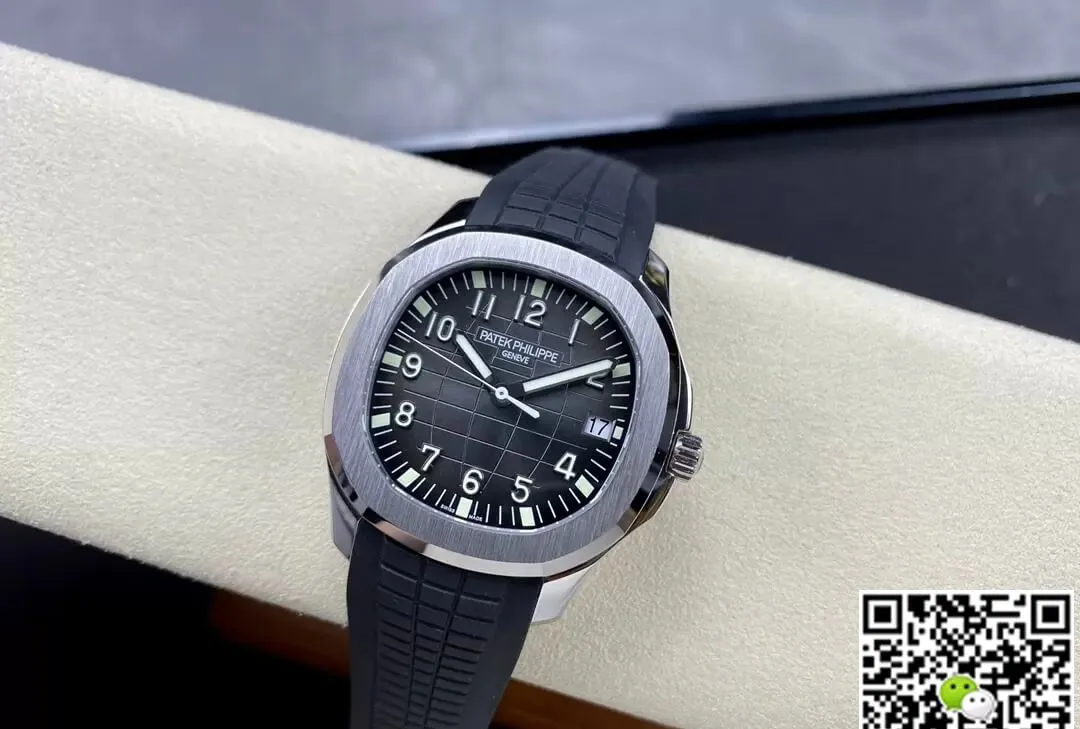 Patek Philippe Aquanaut 5167A-001 3K Factory 1:1 Best Edition Replica Watch V2 Version Stainless Steel