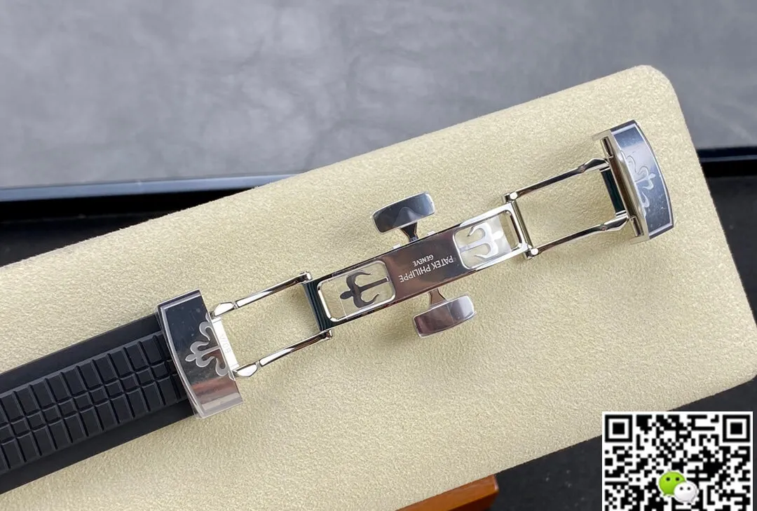 Patek Philippe Aquanaut 5167A-001 3K Factory 1:1 Best Edition Replica Watch V2 Version Stainless Steel
