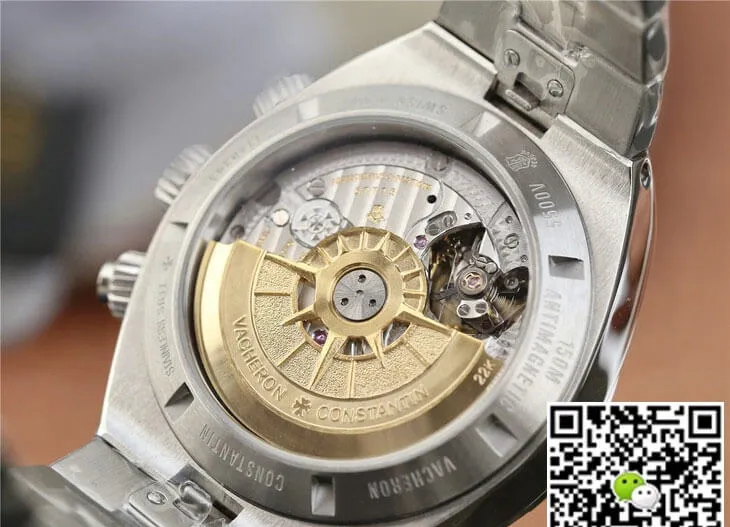 Vacheron Constantin Overseas 5500V 110A-B075 8F Factory 1:1 Best Edition Replica Watch White Dial Strap