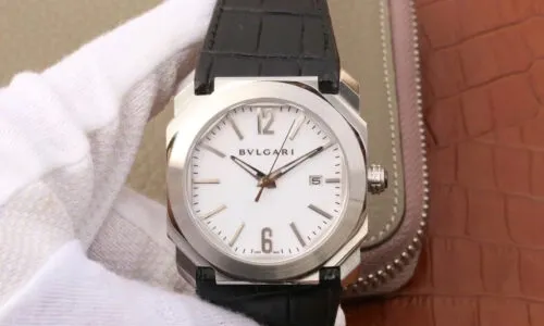 Bvlgari Octo 102779 OC41C6SLD 1:1 Best Edition Replica Watch White Dial Swiss 9015