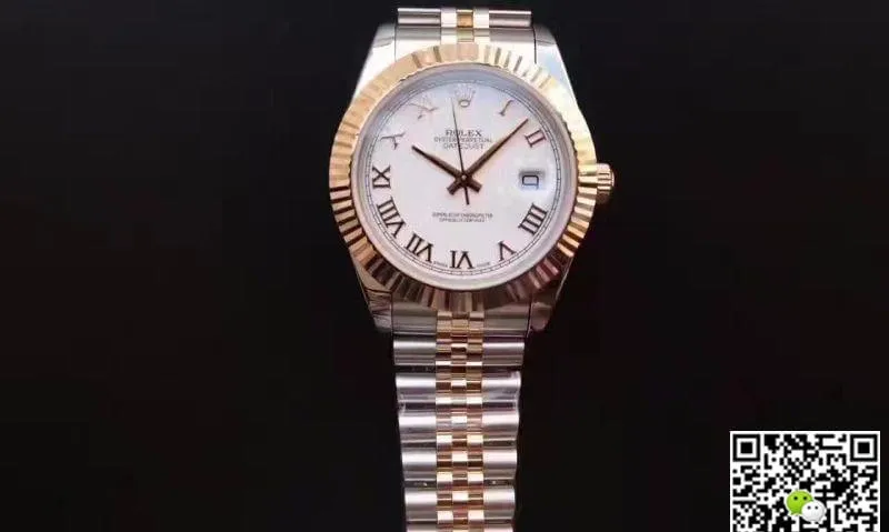 Rolex Datejust 126333-006 1:1 Best Edition Replica Watch Swiss ETA2836-2 Gold Wrapped