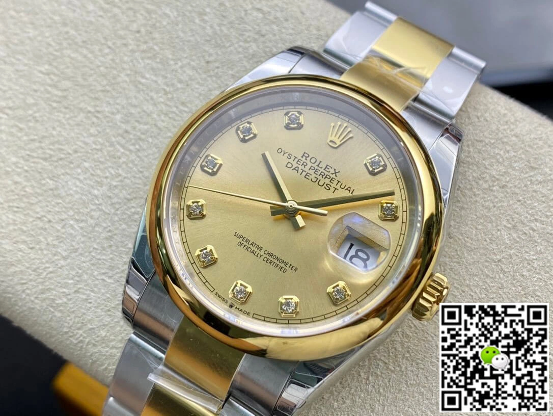 Rolex Datejust M126203-0018 EW Factory 1:1 Best Edition Replica Watch Stainless Steel