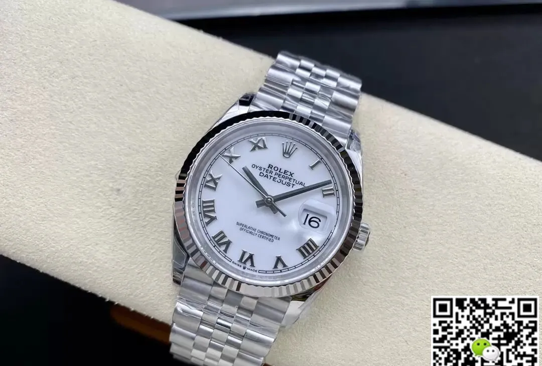Rolex Datejust M126234-0025 36MM VS Factory 1:1 Best Edition Replica Watch White Dial