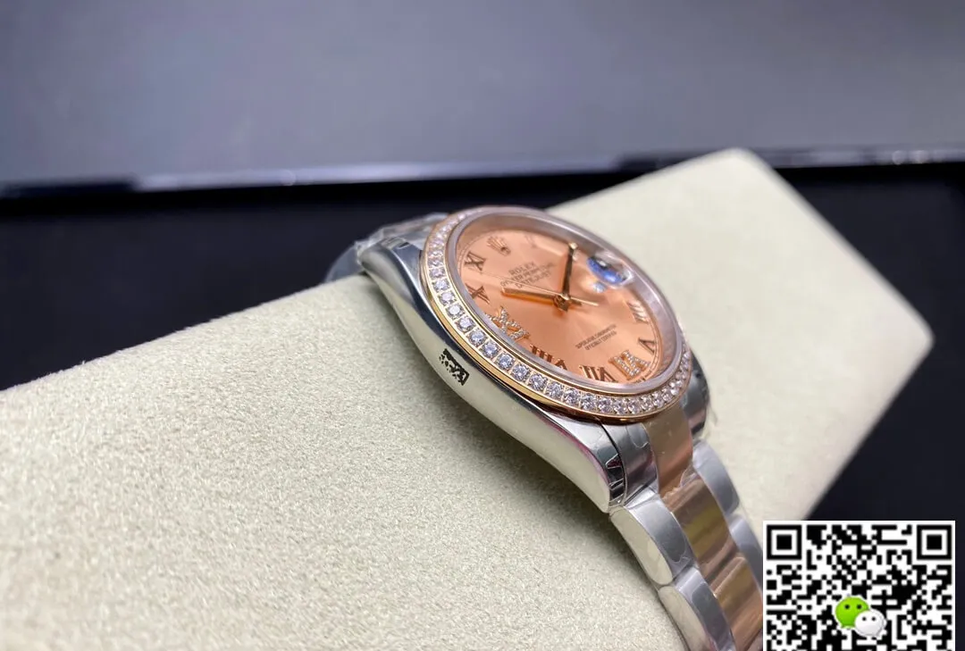 Rolex Datejust M126281RBR-0016 EW Factory 1:1 Best Edition Replica Watch Silver Strap