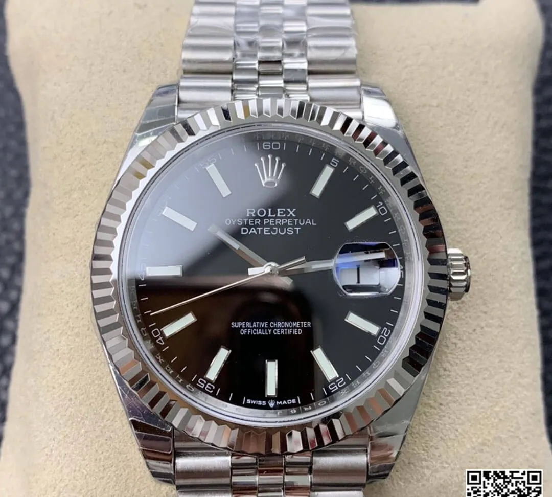 Rolex Datejust M126334-0018 EW Factory 1:1 Best Edition Replica Watch Stainless Steel