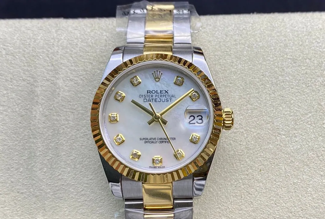Rolex Datejust M278273-0027 31MM EW Factory 1:1 Best Edition Replica Watch White Dial