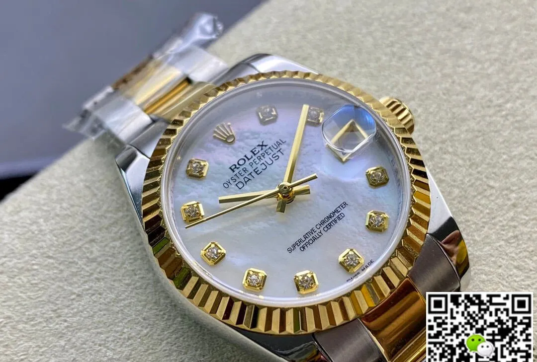Rolex Datejust M278273-0027 31MM EW Factory 1:1 Best Edition Replica Watch White Dial