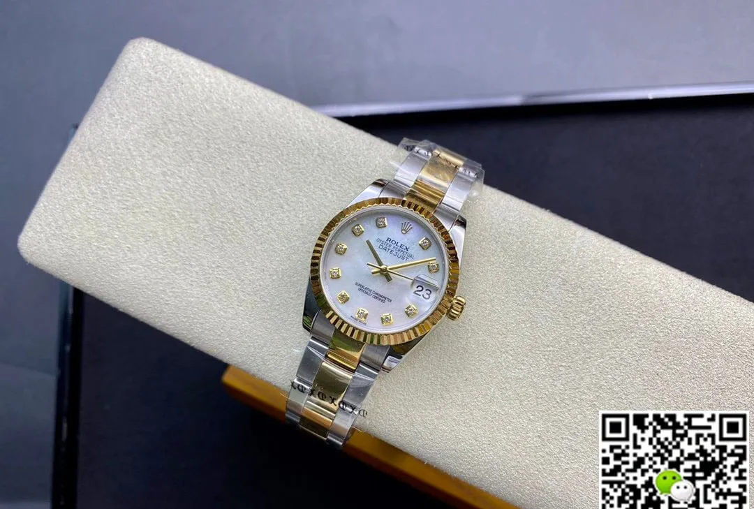 Rolex Datejust M278273-0027 31MM EW Factory 1:1 Best Edition Replica Watch White Dial