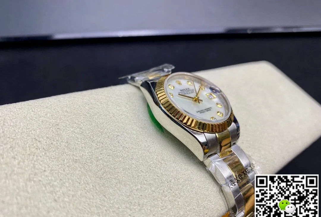 Rolex Datejust M278273-0027 31MM EW Factory 1:1 Best Edition Replica Watch White Dial