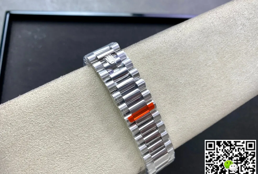 Rolex Day Date 228206 EW Factory 1:1 Best Edition Replica Watch Stainless Steel Strap