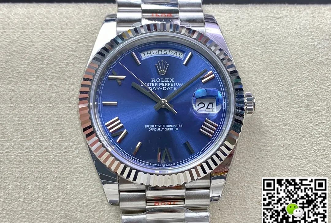 Rolex Day Date M228236-0007 EW Factory 1:1 Best Edition Replica Watch Stainless Steel