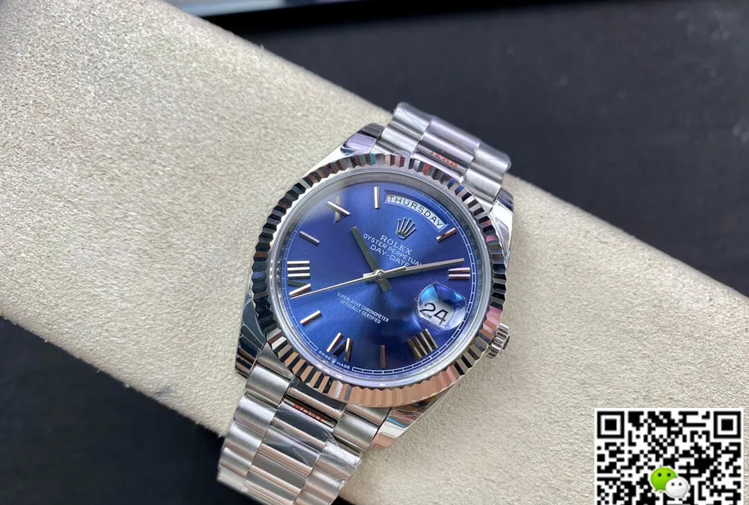 Rolex Day Date M228236-0007 EW Factory 1:1 Best Edition Replica Watch Stainless Steel