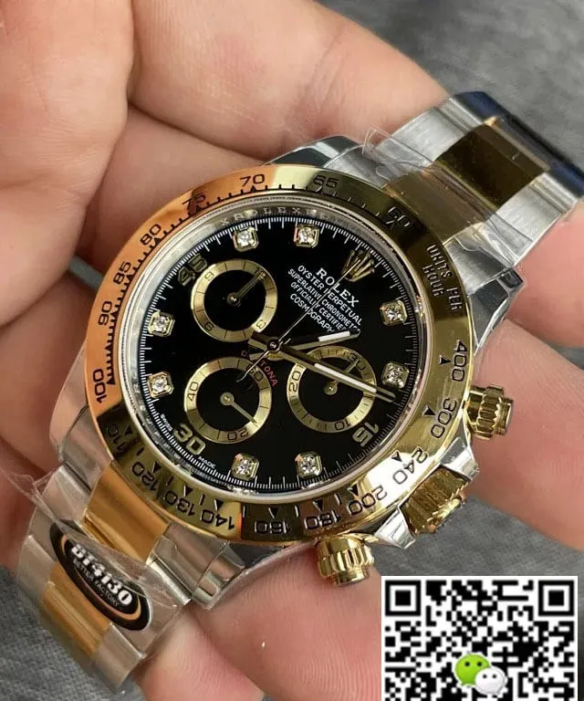 Rolex Daytona M116503-0011 BT Factory 1:1 Best Edition Replica Watch Diamond-set Dial