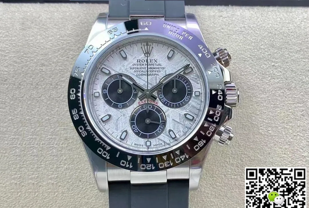 Rolex Daytona M116519LN-0038 Noob Factory 1:1 Best Edition Replica Watch Rubber Strap