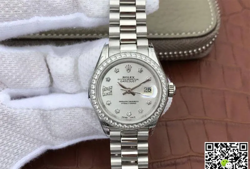 Rolex Lady Datejust 279136RBR 1:1 Best Edition Replica Watch Swiss ETA2236 White Dial
