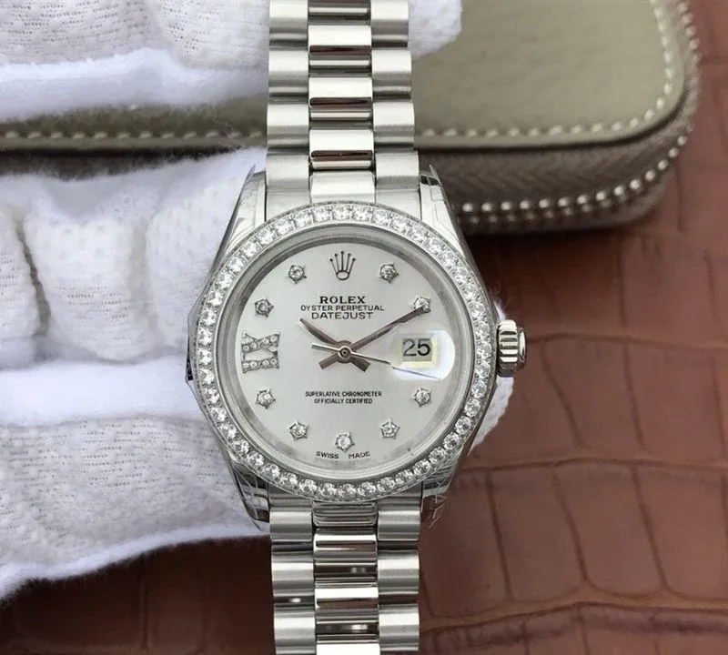 Rolex Lady Datejust 279136RBR 1:1 Best Edition Replica Watch Swiss ETA2236 White Dial