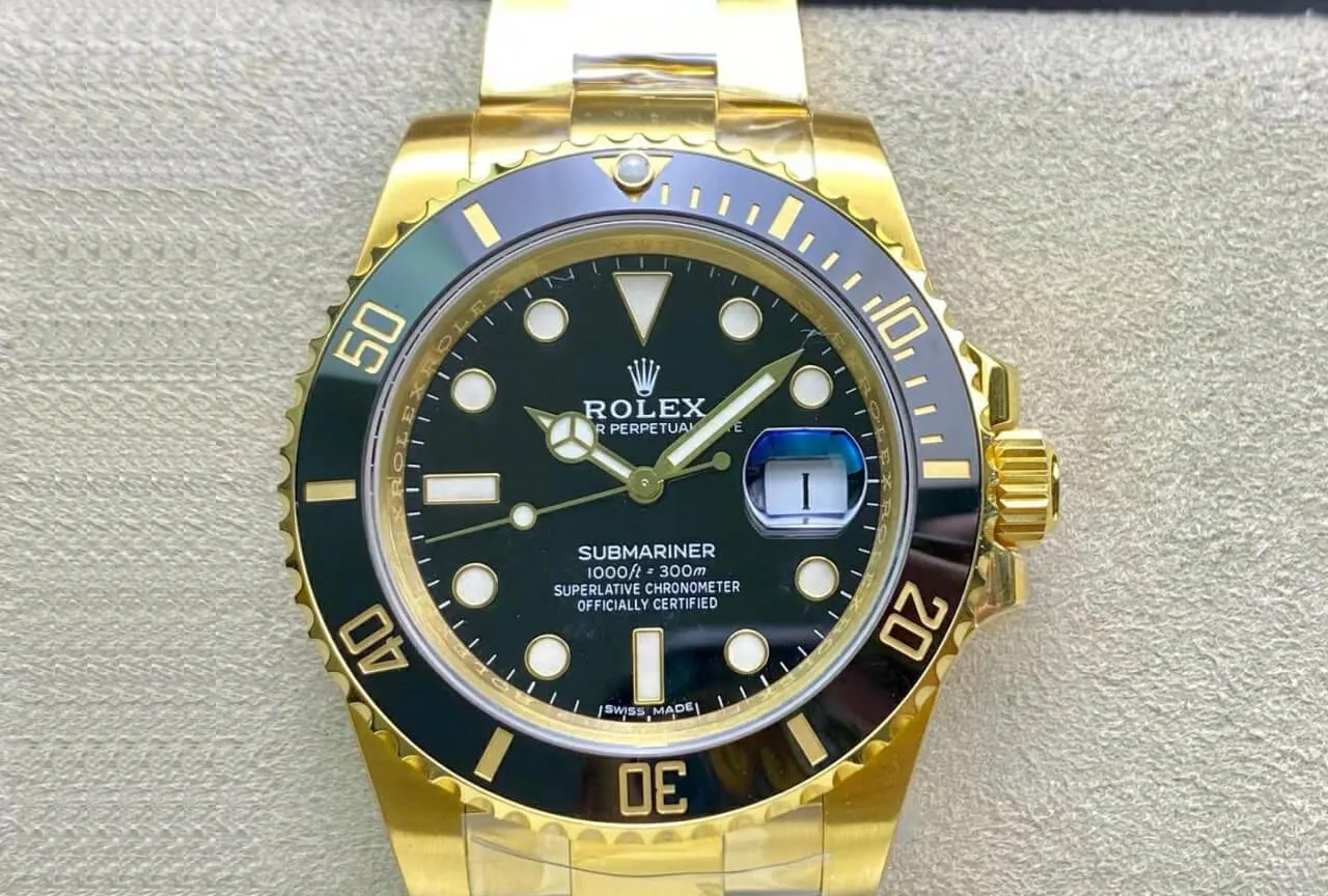 Rolex Submariner 116618LN-97208 VS Factory 1:1 Best Edition Replica Watch Black Bezel