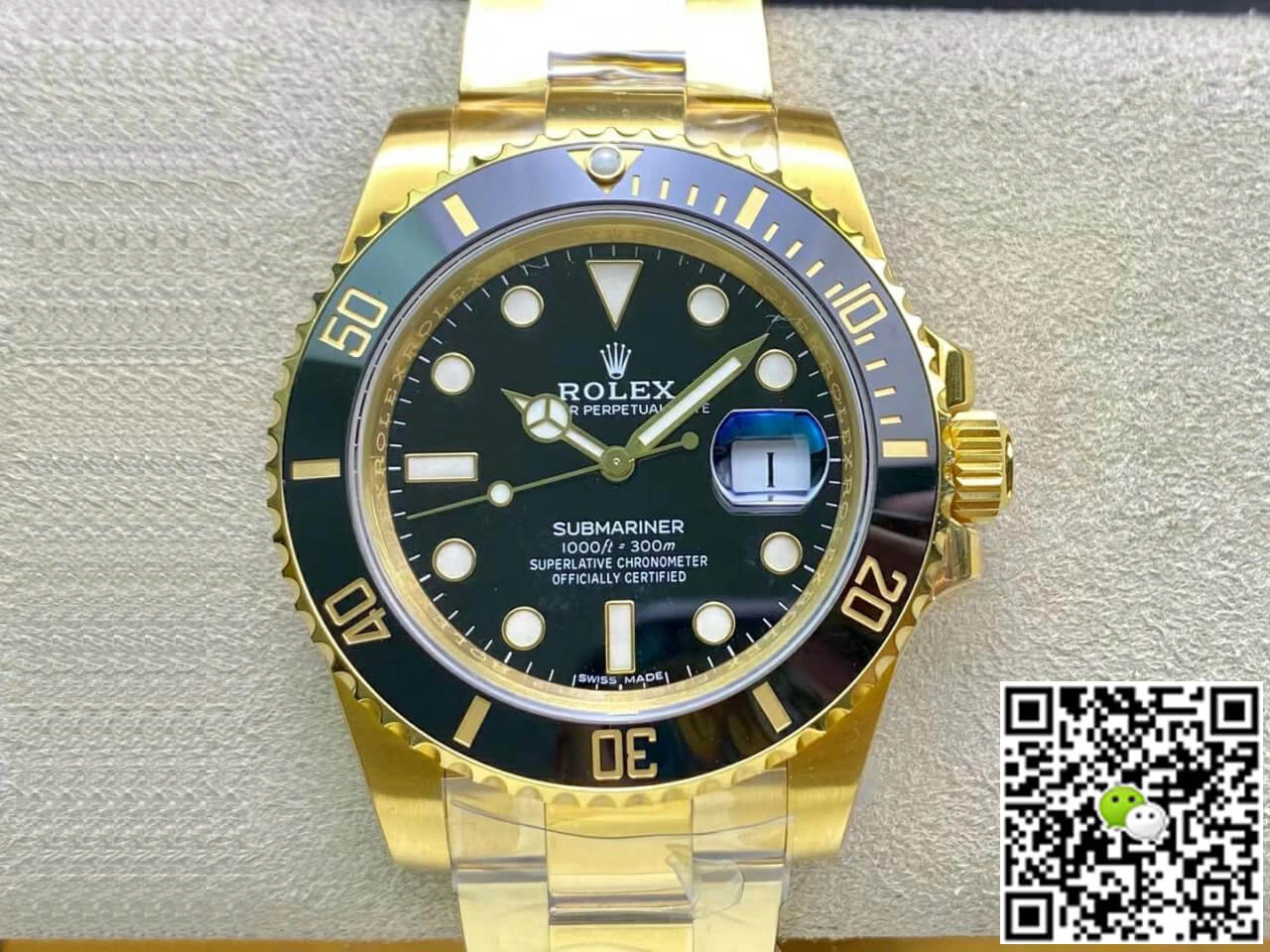 Rolex Submariner 116618LN-97208 VS Factory 1:1 Best Edition Replica Watch Black Bezel