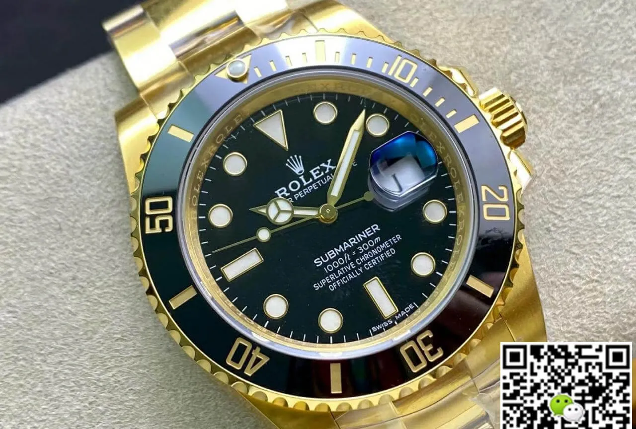 Rolex Submariner 116618LN-97208 VS Factory 1:1 Best Edition Replica Watch Black Bezel