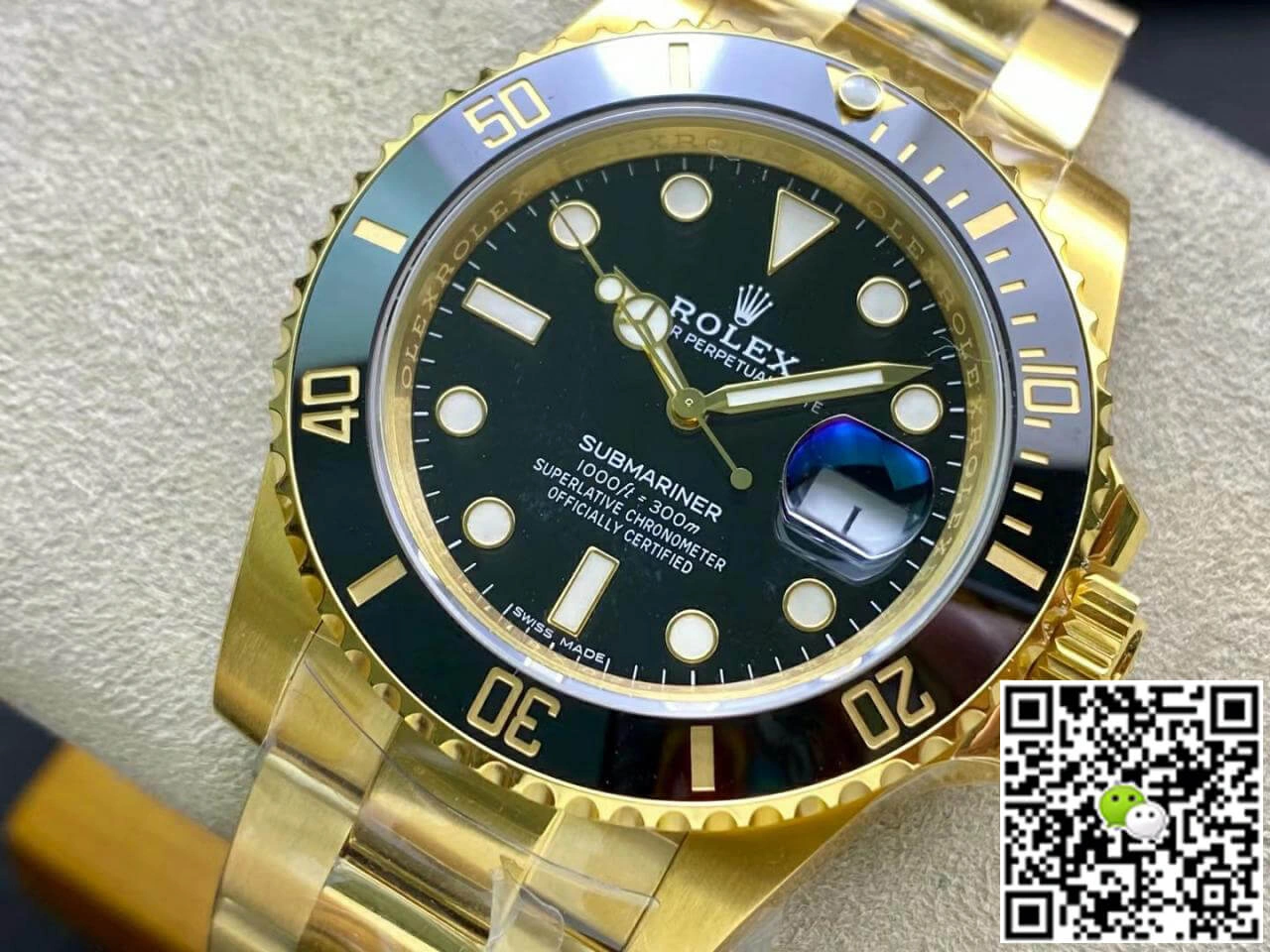 Rolex Submariner 116618LN-97208 VS Factory 1:1 Best Edition Replica Watch Black Bezel