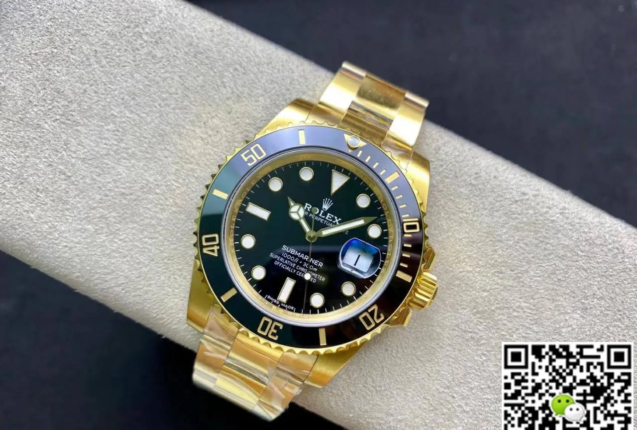 Rolex Submariner 116618LN-97208 VS Factory 1:1 Best Edition Replica Watch Black Bezel