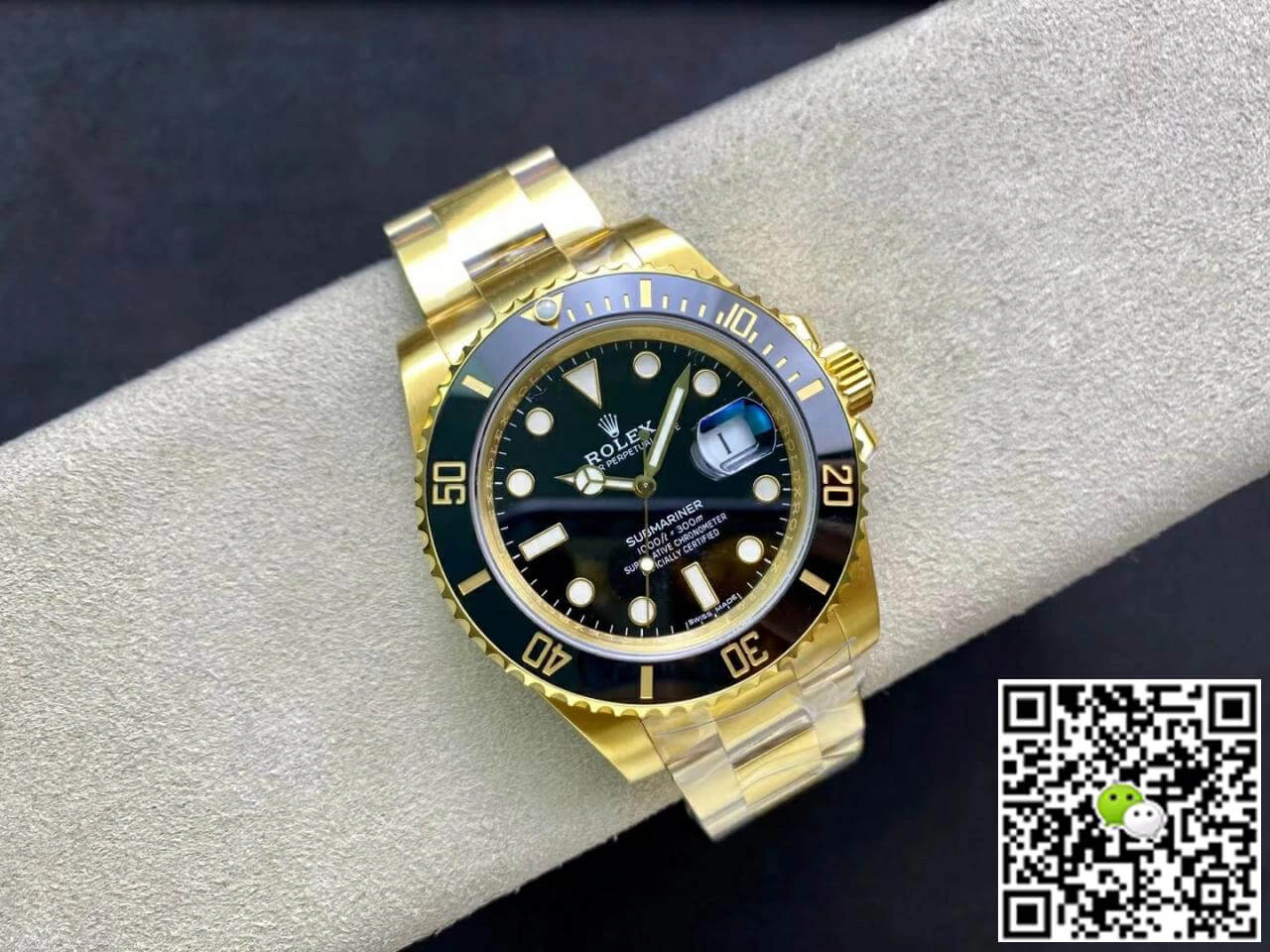 Rolex Submariner 116618LN-97208 VS Factory 1:1 Best Edition Replica Watch Black Bezel