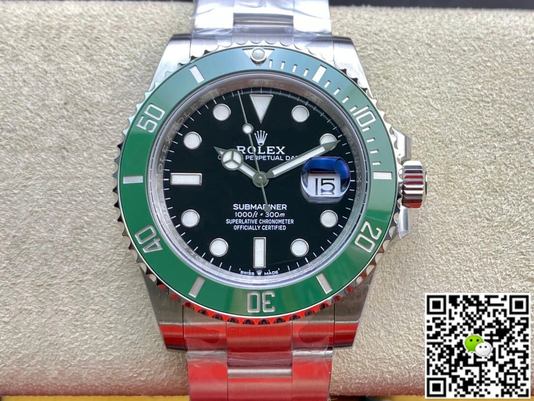 Rolex Submariner M126610LV-0002 VS Factory 1:1 Best Edition Replica Watch Green Bezel