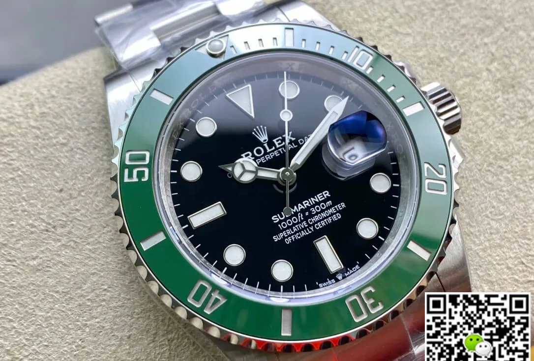 Rolex Submariner M126610LV-0002 VS Factory 1:1 Best Edition Replica Watch Green Bezel