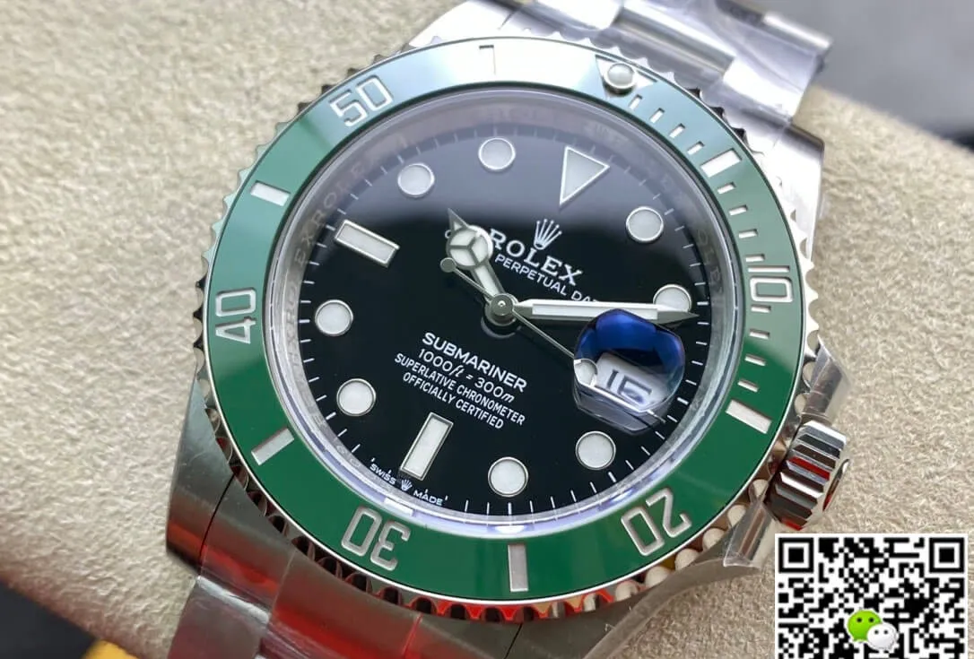 Rolex Submariner M126610LV-0002 VS Factory 1:1 Best Edition Replica Watch Green Bezel