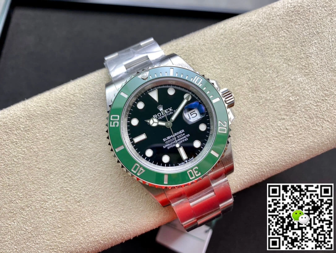 Rolex Submariner M126610LV-0002 VS Factory 1:1 Best Edition Replica Watch Green Bezel