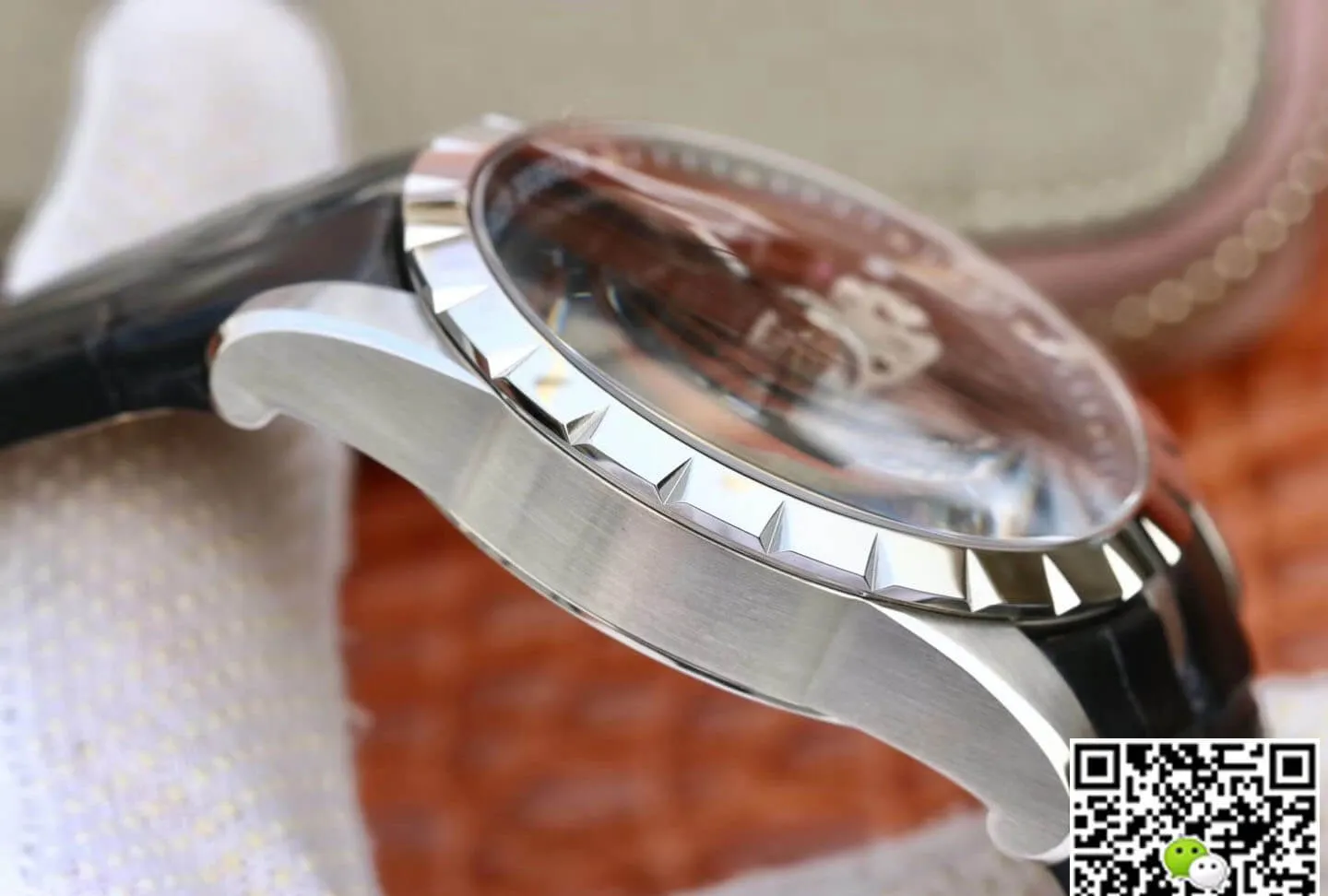 Roger Dubuis Excalibur RDDBEX0393 JB Factory 1:1 Best Edition Replica Watch Black Leather Strap
