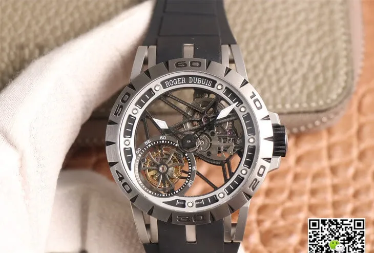 Roger Dubuis Excalibur Spidr RDDBEX0479 JB Factory 1:1 Best Edition Replica Watch Titanium Case