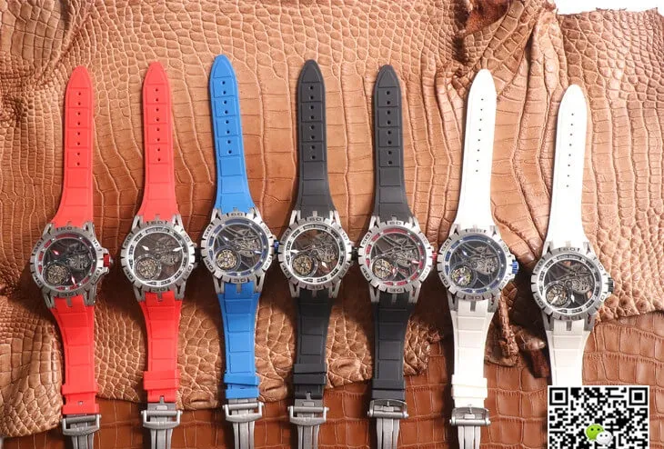 Roger Dubuis Excalibur Spidr RDDBEX0479 JB Factory 1:1 Best Edition Replica Watch Titanium Case