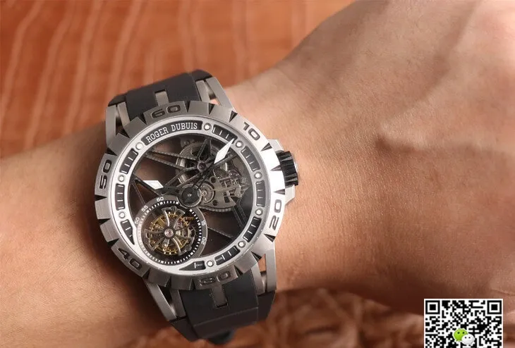 Roger Dubuis Excalibur Spidr RDDBEX0479 JB Factory 1:1 Best Edition Replica Watch Titanium Case