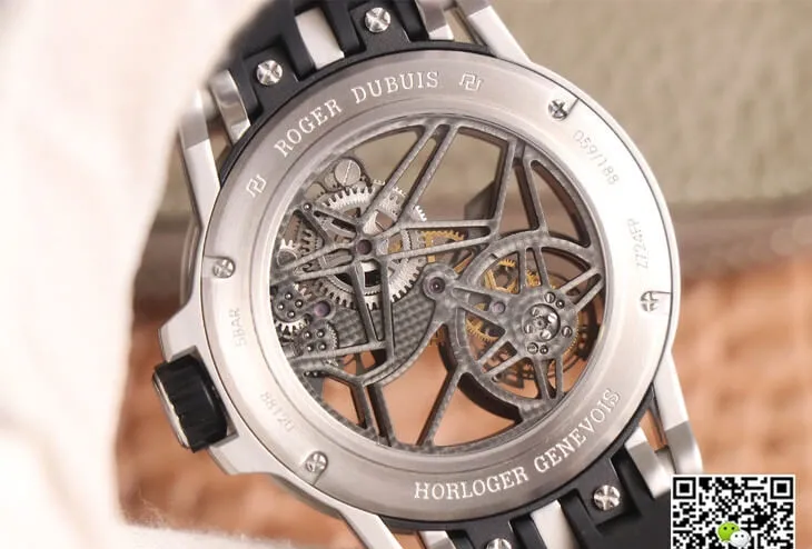 Roger Dubuis Excalibur Spidr RDDBEX0479 JB Factory 1:1 Best Edition Replica Watch Titanium Case