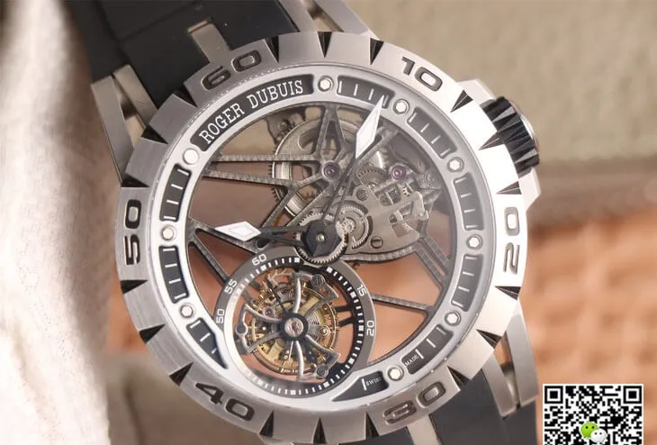 Roger Dubuis Excalibur Spidr RDDBEX0479 JB Factory 1:1 Best Edition Replica Watch Titanium Case