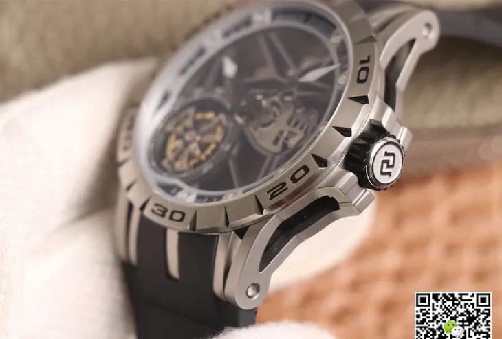 Roger Dubuis Excalibur Spidr RDDBEX0479 JB Factory 1:1 Best Edition Replica Watch Titanium Case