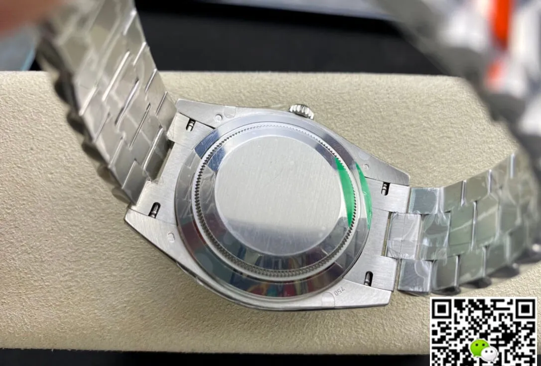 Rolex Day Date 228396TBR EW Factory 1:1 Best Edition Replica Watch Silver Stainless Steel