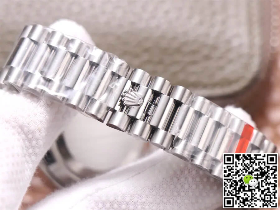 Rolex Day Date M228349RBR-0003 EW Factory 1:1 Best Edition Replica Watch Diamond-set Dial