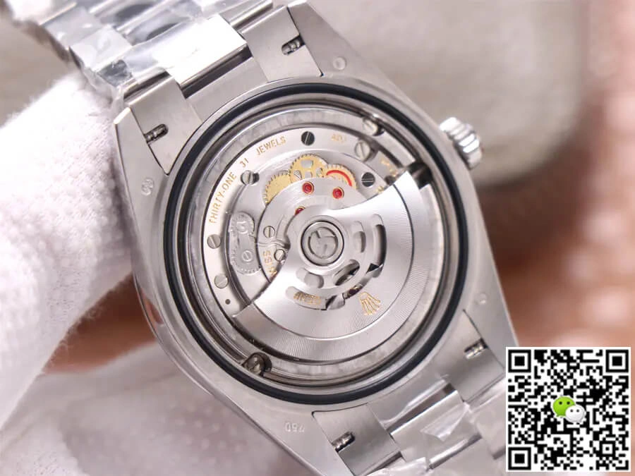 Rolex Day Date M228349RBR-0003 EW Factory 1:1 Best Edition Replica Watch Diamond-set Dial