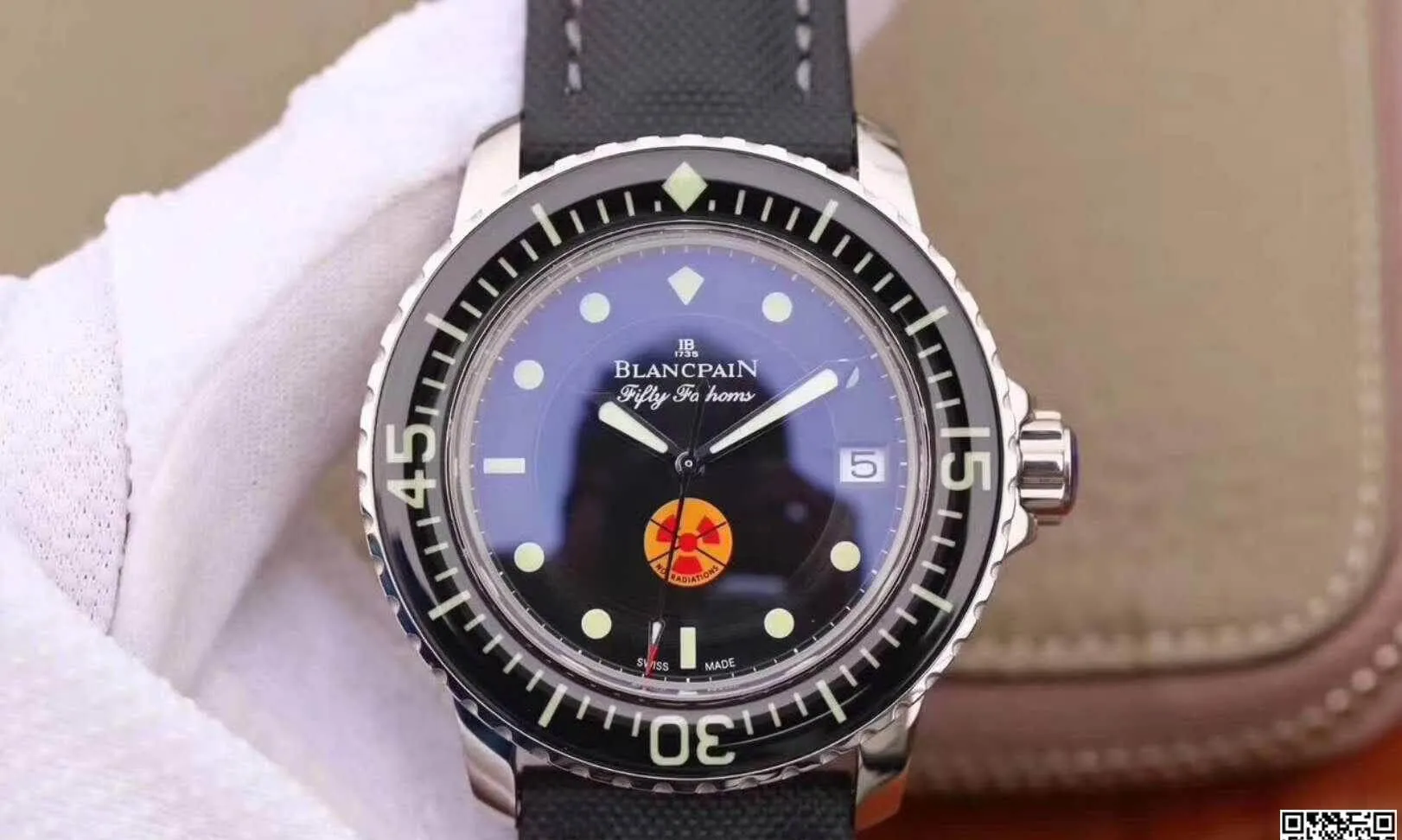 Blancpain Fifty Fathoms 5015B-1130-52 ZF Factory 1:1 Best Edition Replica Watch Swiss ETA2836-2