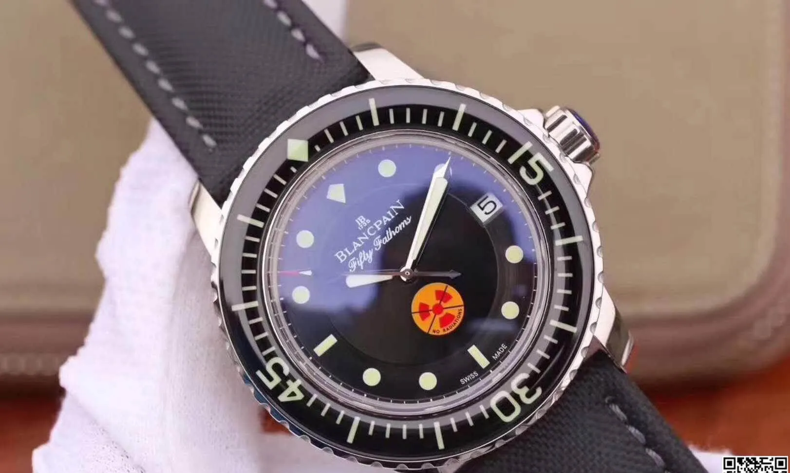 Blancpain Fifty Fathoms 5015B-1130-52 ZF Factory 1:1 Best Edition Replica Watch Swiss ETA2836-2