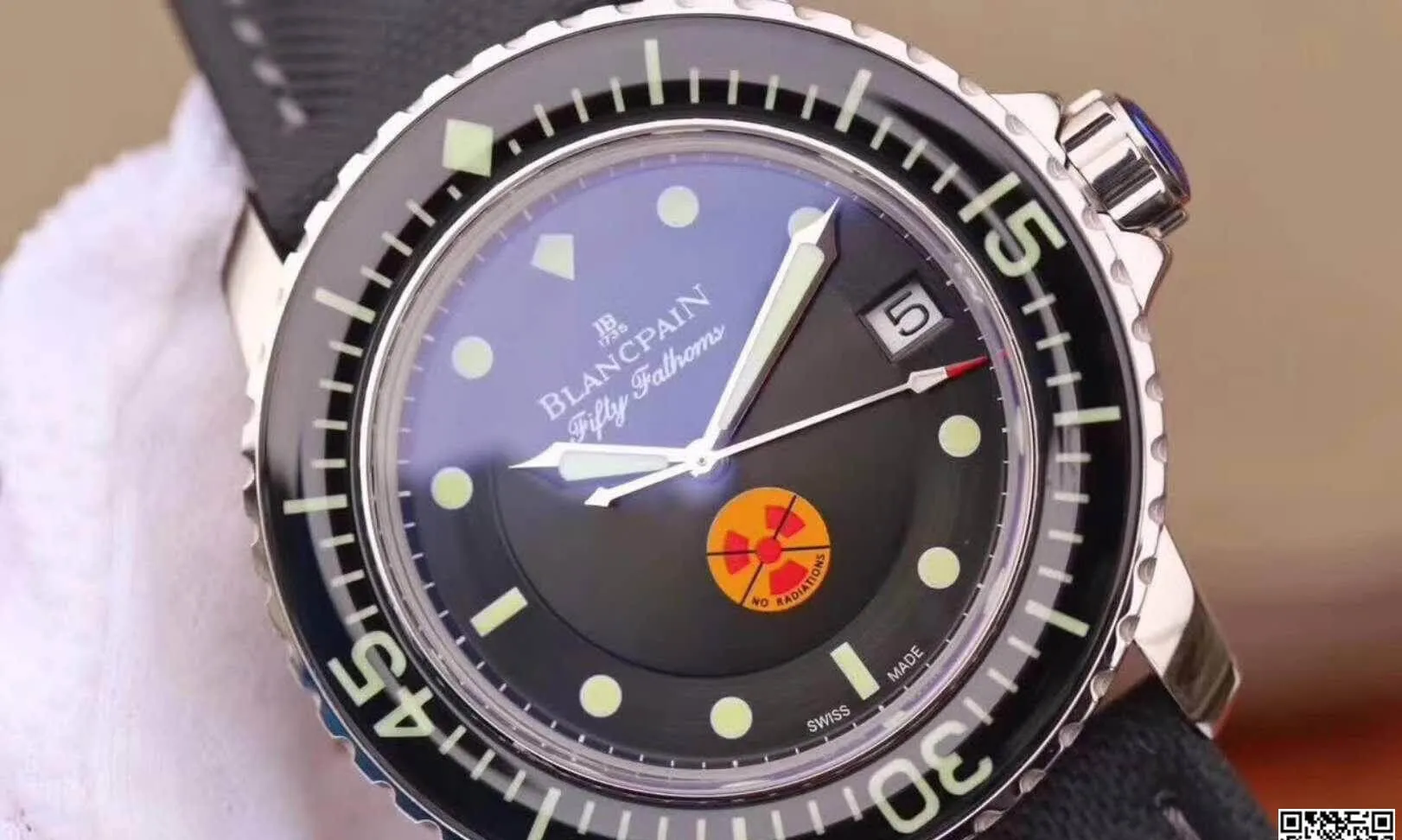 Blancpain Fifty Fathoms 5015B-1130-52 ZF Factory 1:1 Best Edition Replica Watch Swiss ETA2836-2