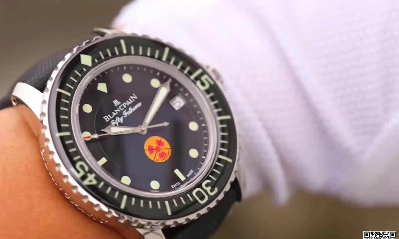 Blancpain Fifty Fathoms 5015B-1130-52 ZF Factory 1:1 Best Edition Replica Watch Swiss ETA2836-2