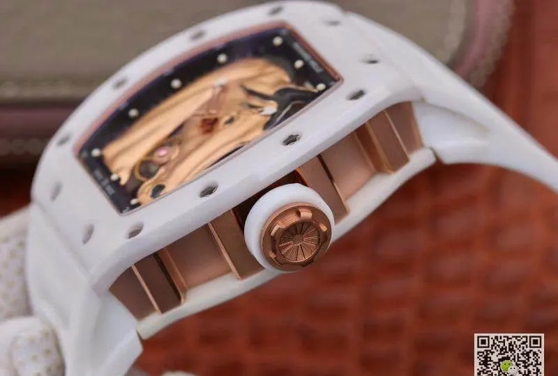 Richard Mille Polo Club Saint Tropez RM52-02 KV Factory Mechanical Watches 1:1 Best Edition Replica Watch Swiss ETA8215 Gold Horse Dial