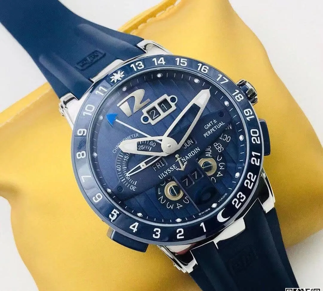 Ulysse Nardin El Toro 320-00 BQ TW Factory 1:1 Best Edition Replica Watch Blue Strap